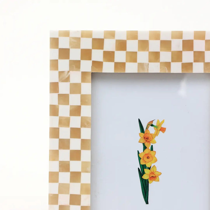 Checkerboard Carnival Photo Frame, 5"x7"