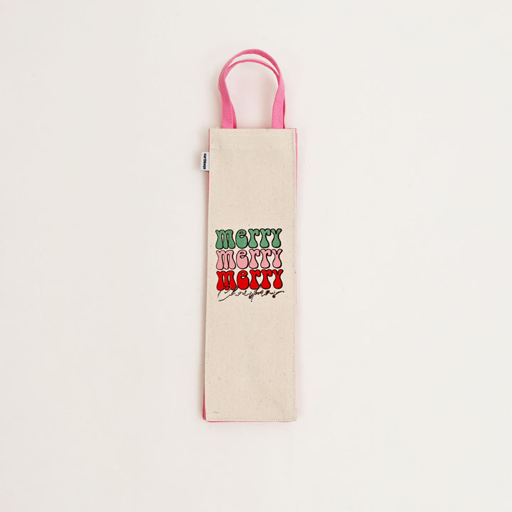 Gift Bag | Laminated Printed Christmas Canvas Bag