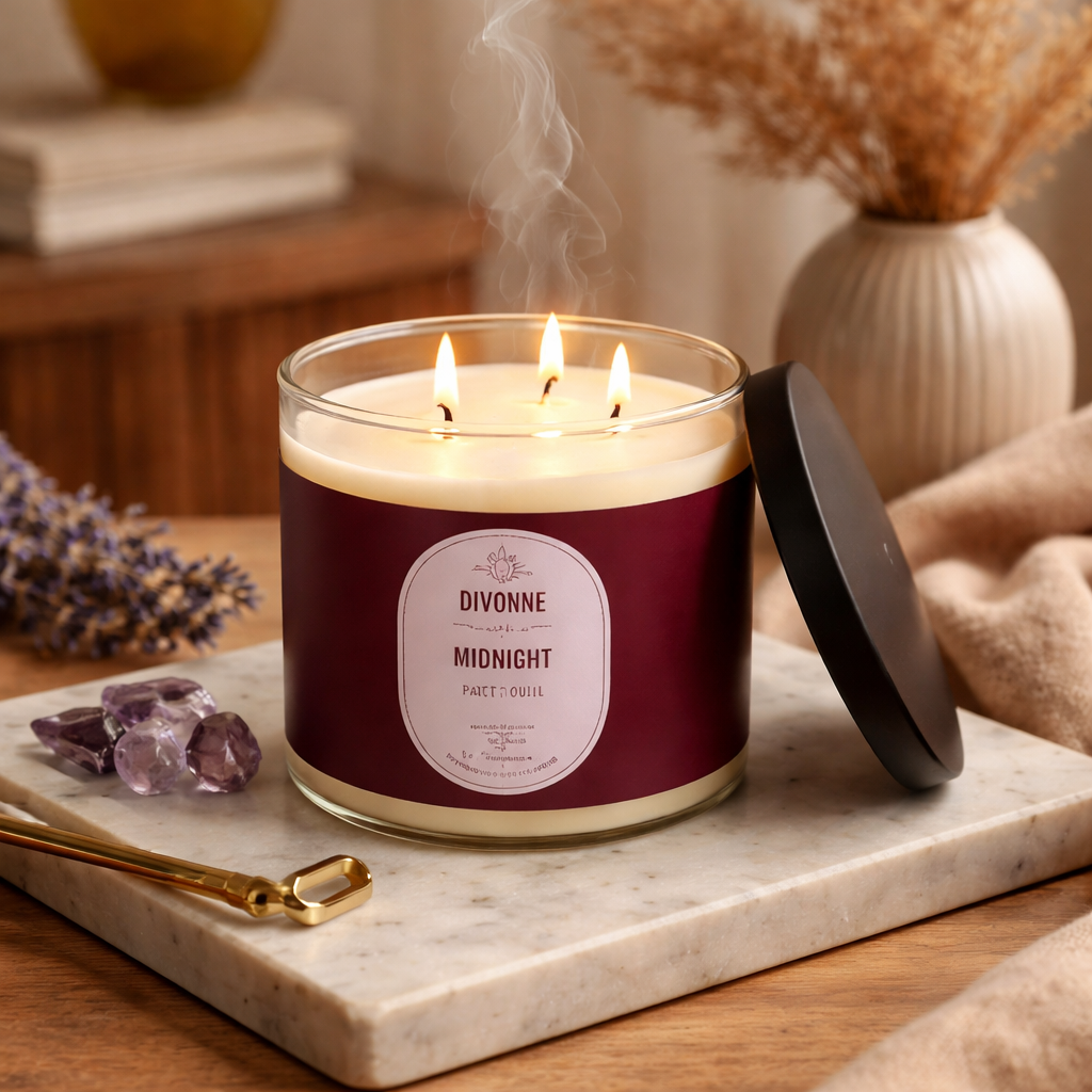 Jar Candle | Scented Triple Wick Candle,  5.5"