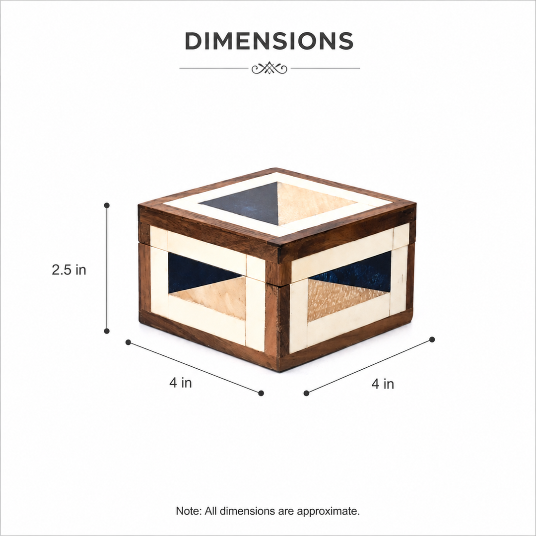 Decorative Box | Mango Wood | Handmade