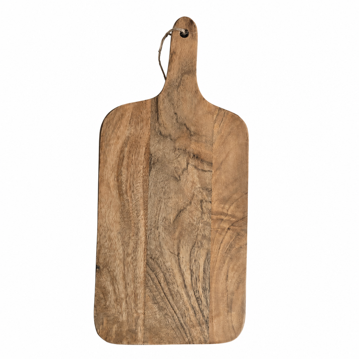 Acacia Wood Chopping Board with Handle, Wooden Cutting Board