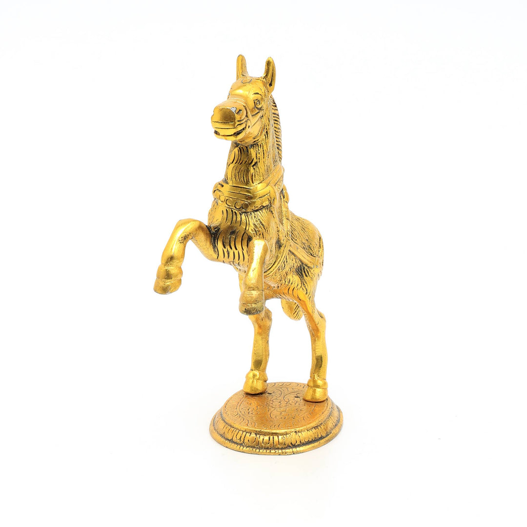 Decorative Horse Sculpture/Animal Figurine - 7.2" x 3" x 9.2"