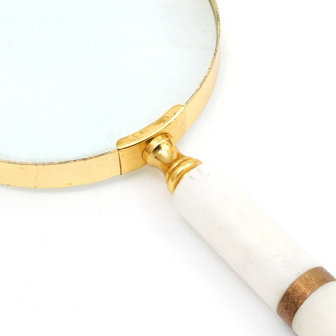 Bealor Marble Handle Magnifier 9x4x1 Inch