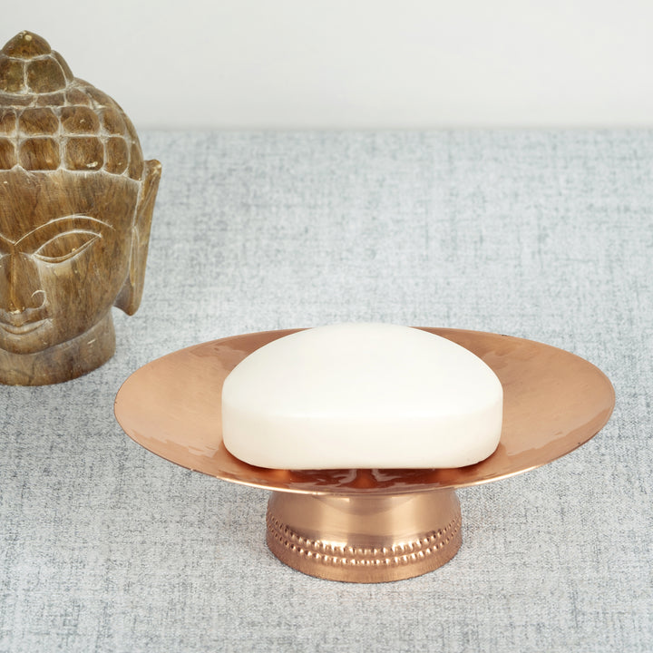 Soap Dish for Bathroom Counter,Shower & Kitchen | Hammered