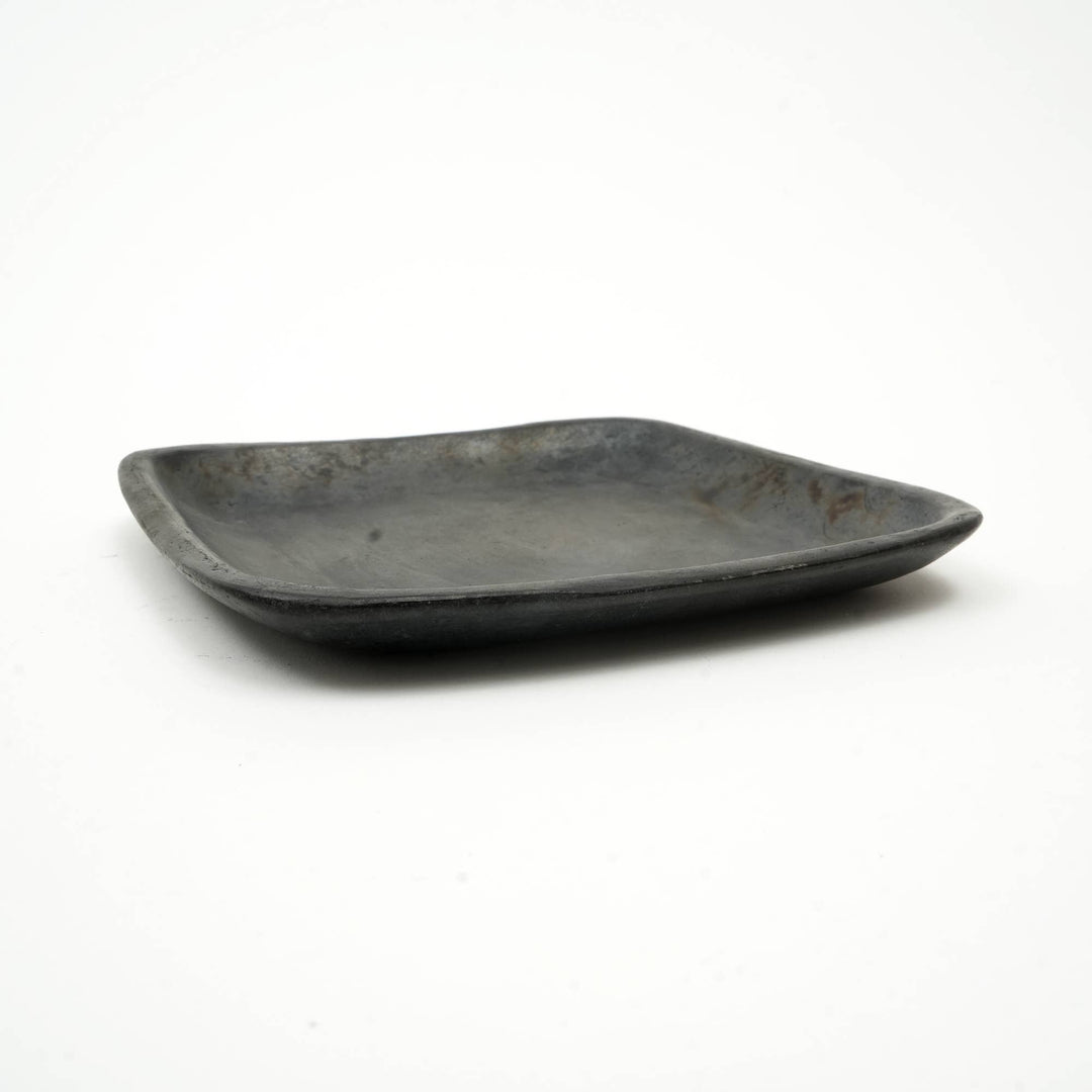 Longpi Pottery Square Plate - Small