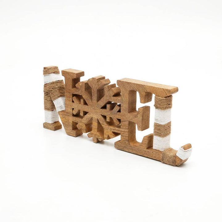 (NOEL) Wooden Table Top Letter