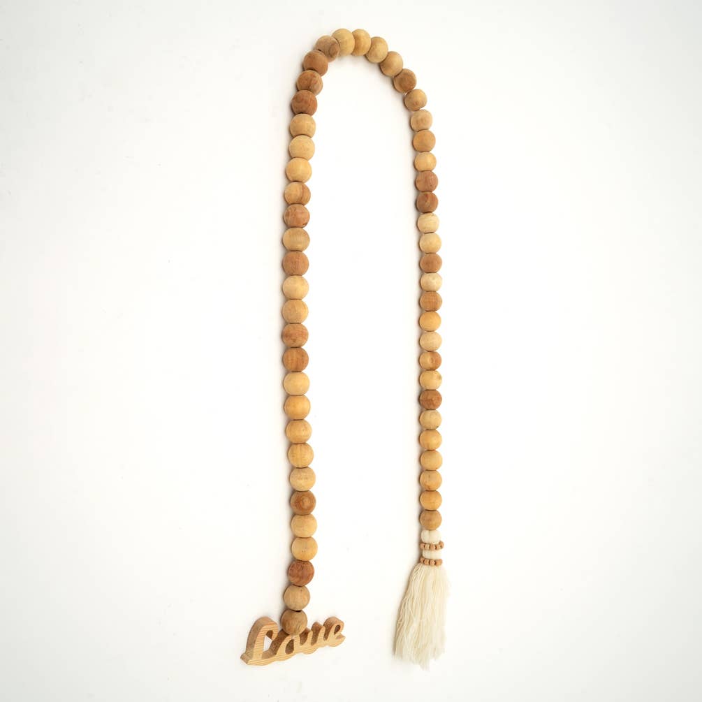 40" Love Beaded Garland