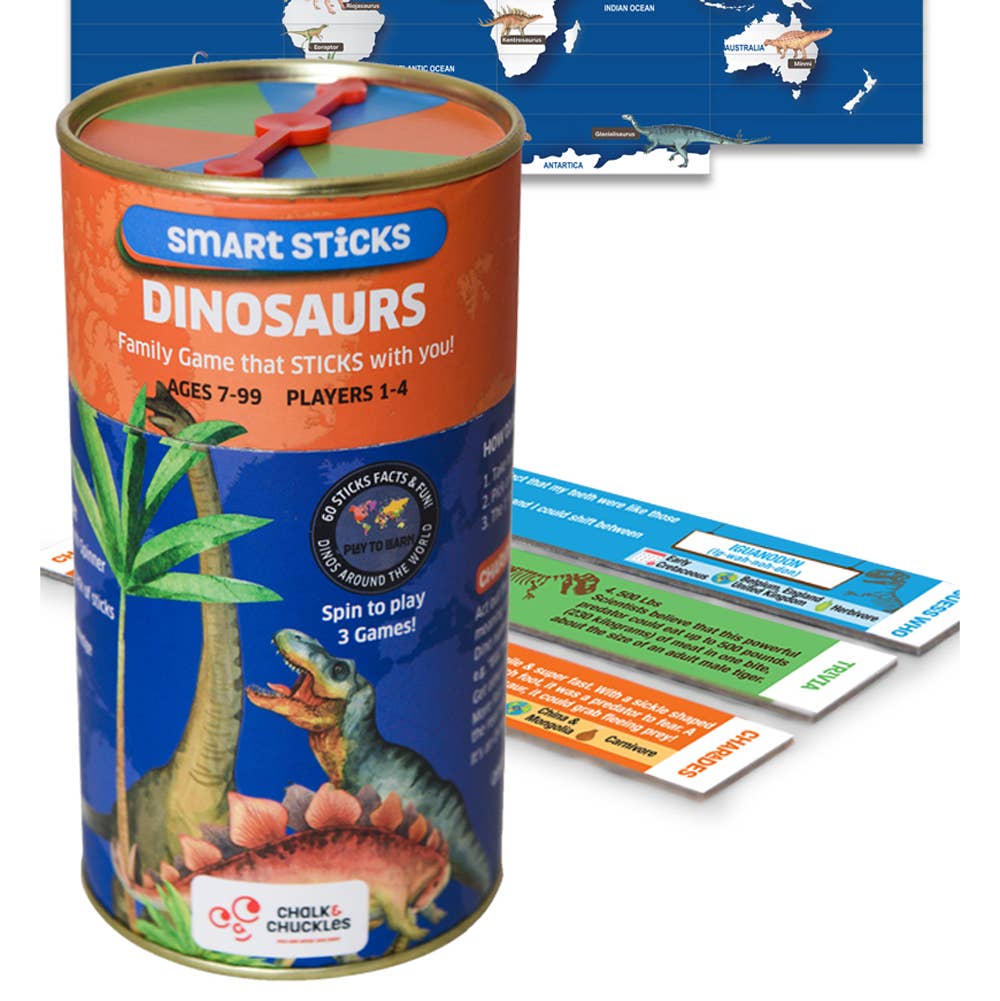 Smart Sticks - Dinosaurs Fun Learning Family And Travel Game