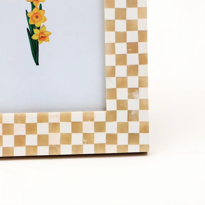 Checkerboard Carnival Photo Frame, 5"x7"