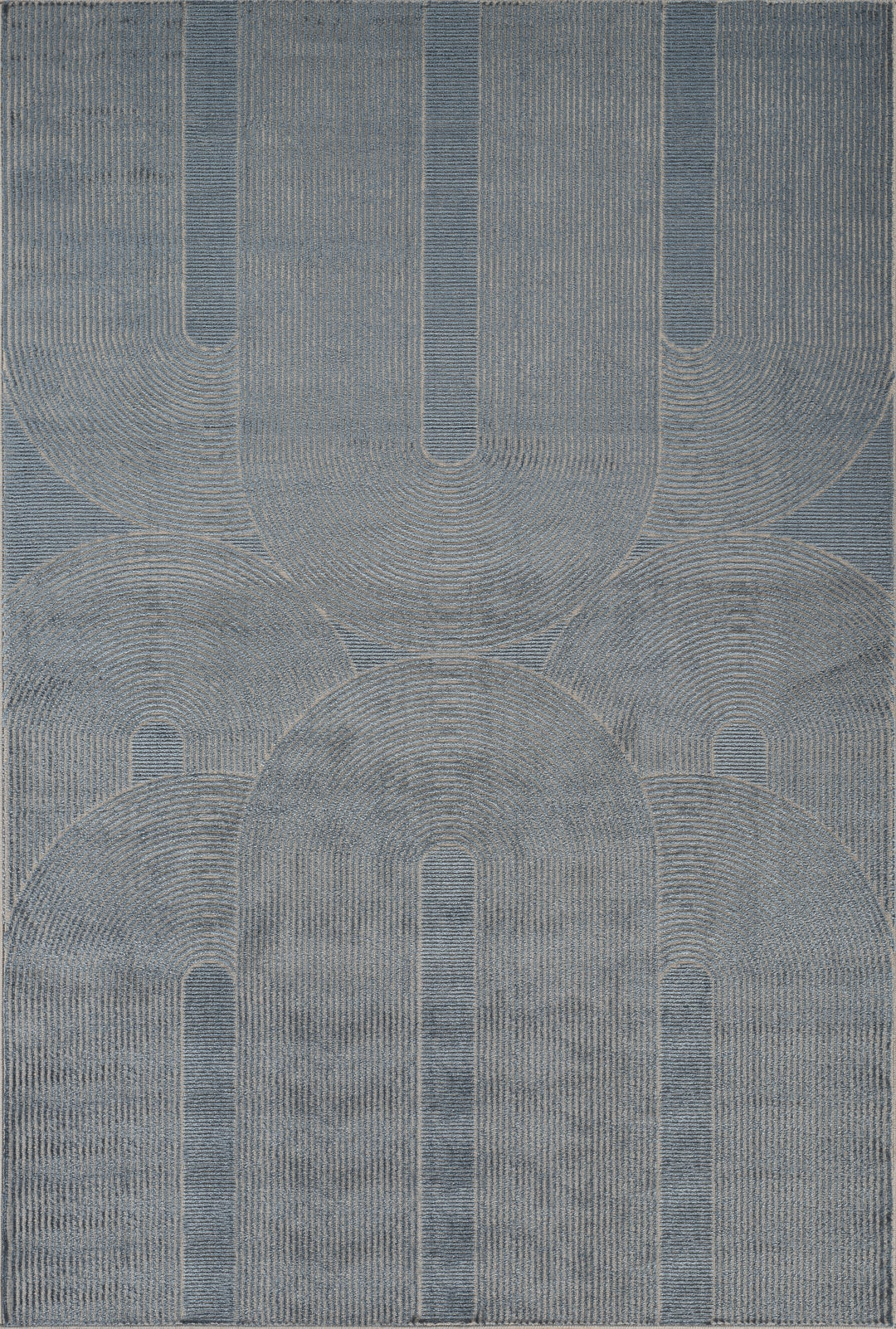Troy Geometric Area Rug | Modern Polyester Indoor Rug | Arch Pattern Accent Rug
