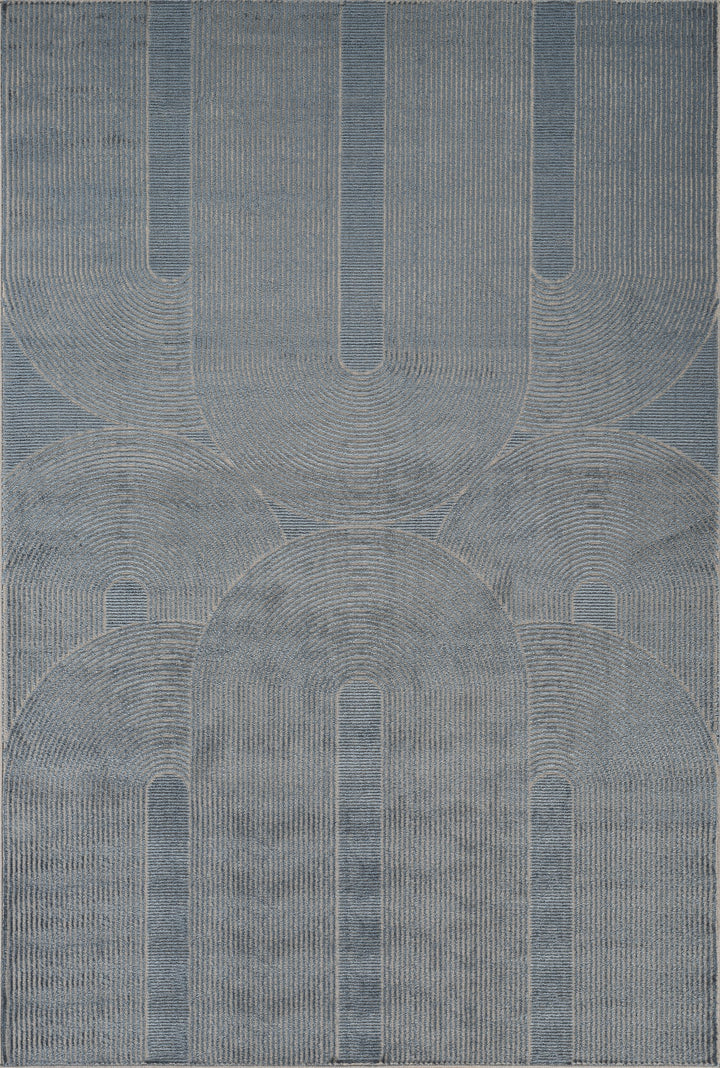 Troy Geometric Area Rug | Modern Polyester Indoor Rug | Arch Pattern Accent Rug