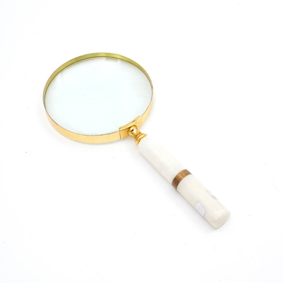 Bealor Marble Handle Magnifier 9x4x1 Inch