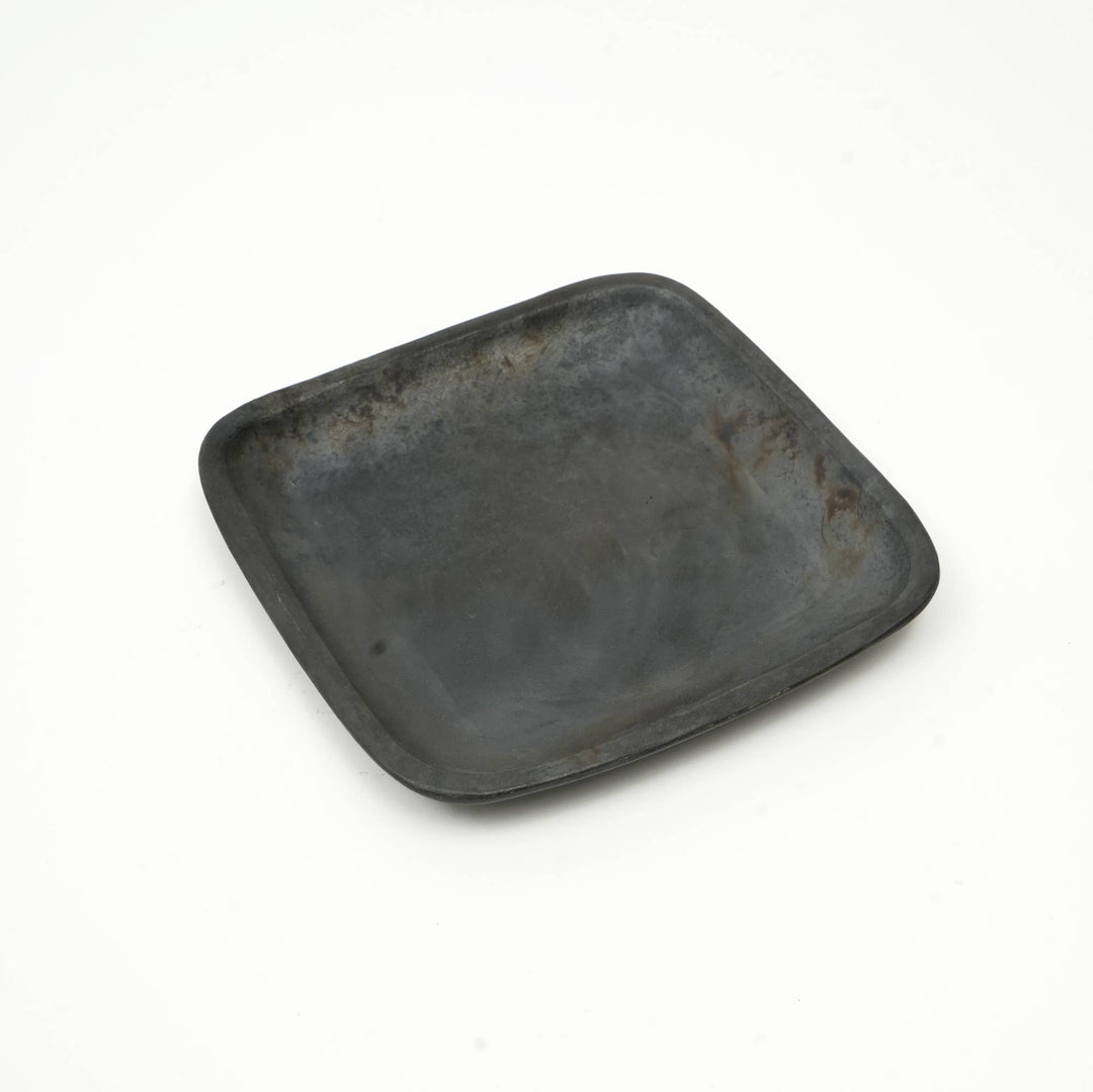 Longpi Pottery Square Plate - Small