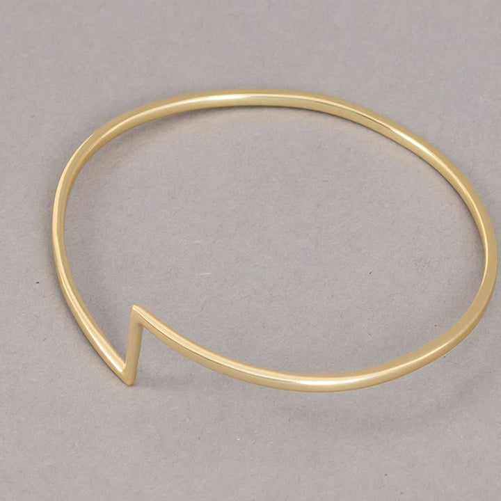 Era Bangle / Gold - Brass / 2.5 X 2.5 Inches (L X W) / Moq - 4 Pcs