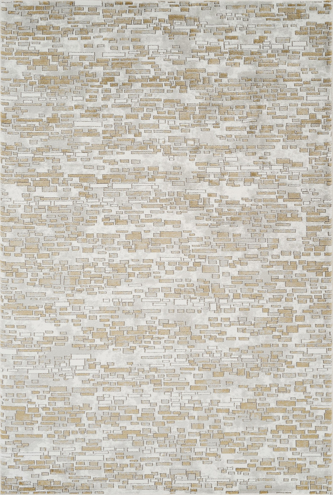 Troy Modern Abstract Area Rug | Soft Polyester Indoor Rug | Contemporary Distressed Design