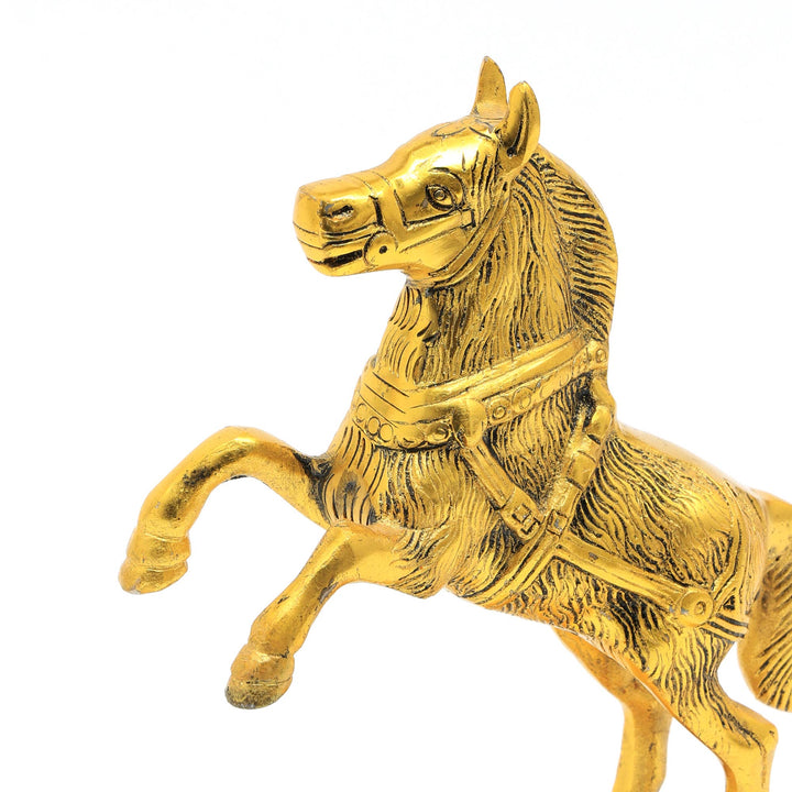 Decorative Horse Sculpture/Animal Figurine - 7.2" x 3" x 9.2"