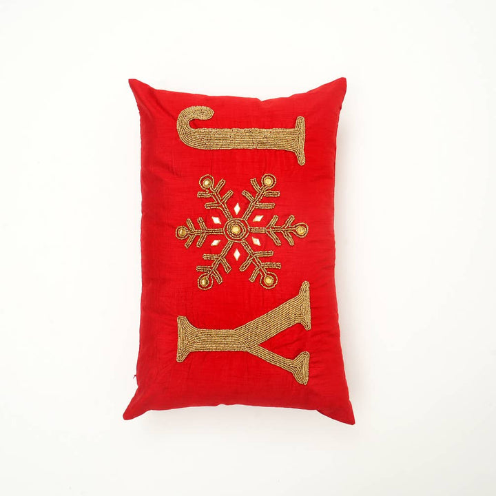 Joy Bead Work Cushion