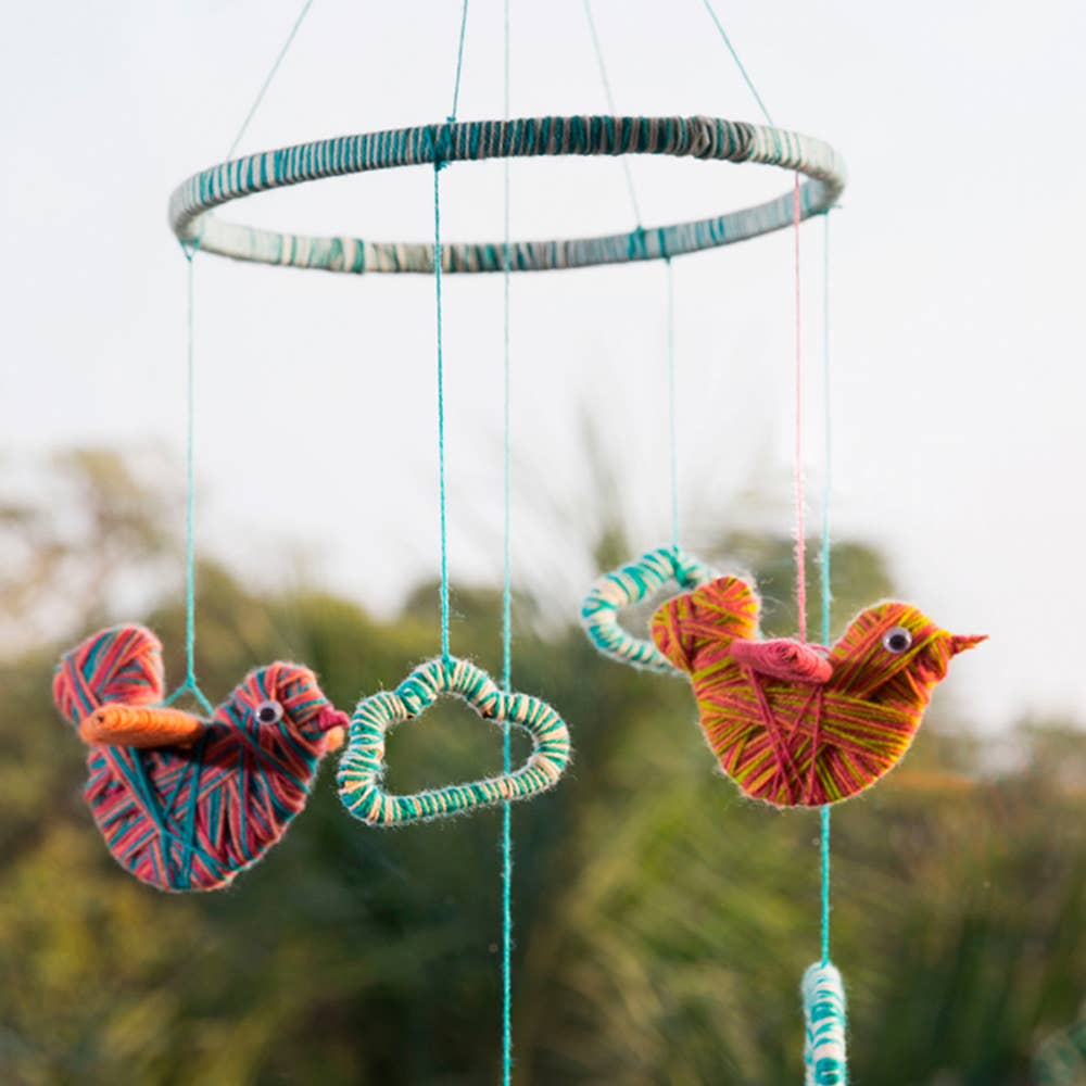 Yarn Birds Craft Kit Diy String Art And Craft