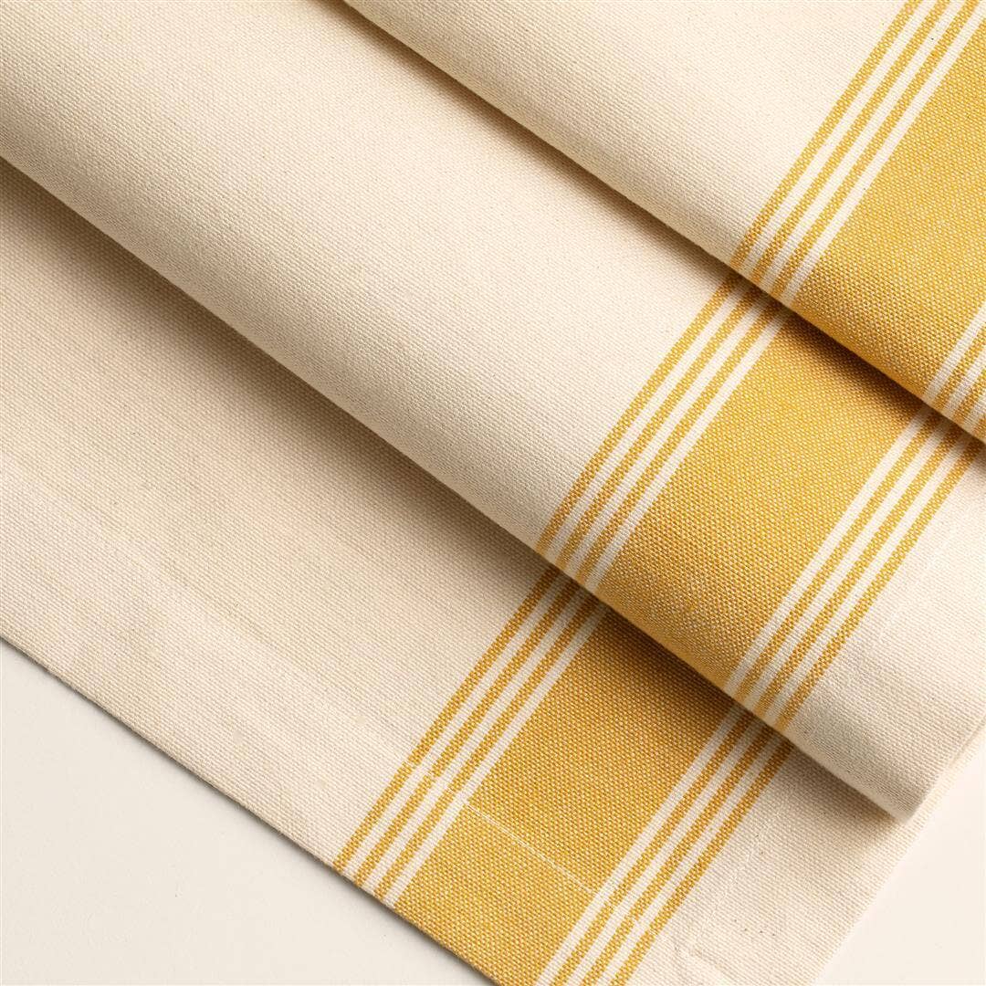 Mango Mojito 100% Cotton Table Runner / Mustard / 70.75 X 14.25 Inches (L X W) / Moq - 10 Pcs