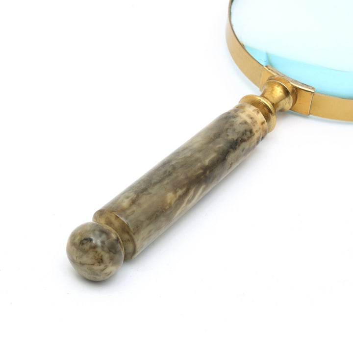 Magnifying Glass With Marbelized Resin Handle