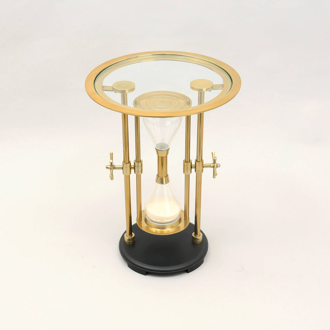Decorative Hourglass End Table-Side Table