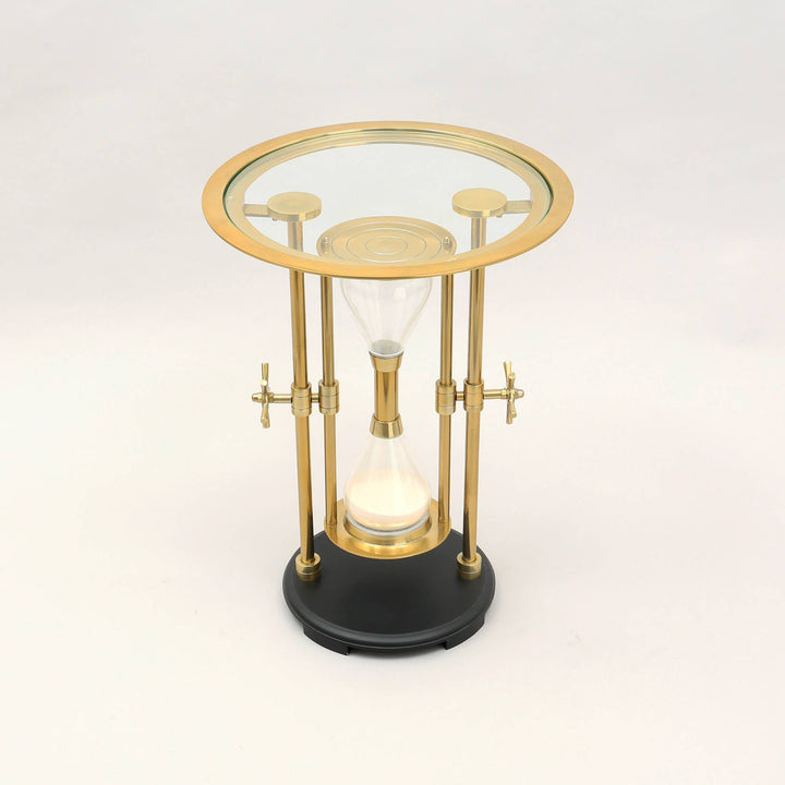 Decorative Hourglass End Table-Side Table