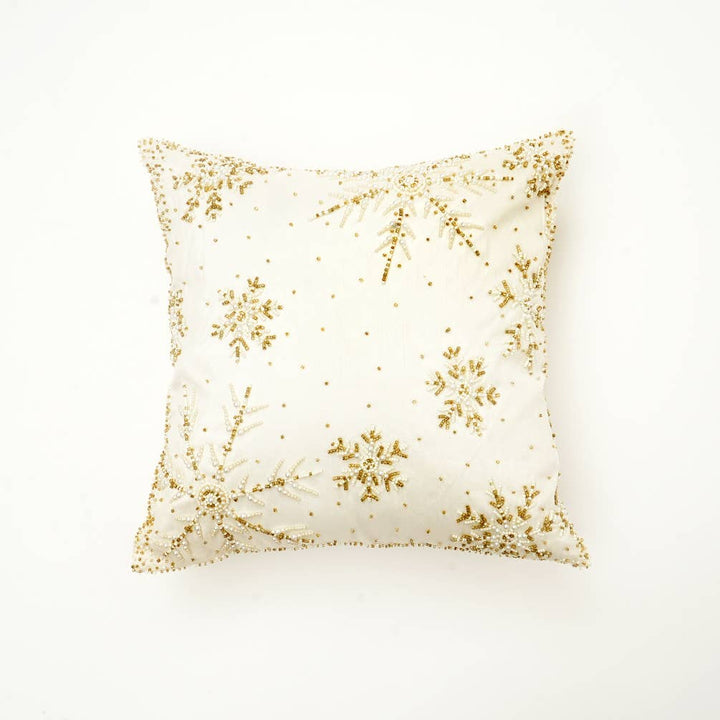 Festive Bead Work Cushion