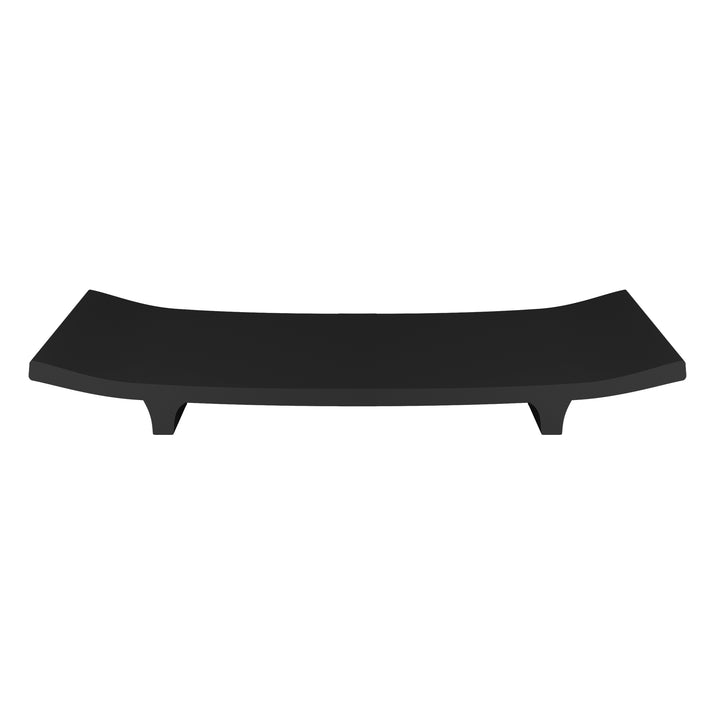 Soap Dish for Bathroom Counter,Shower & Kitchen | Black Resin Finish