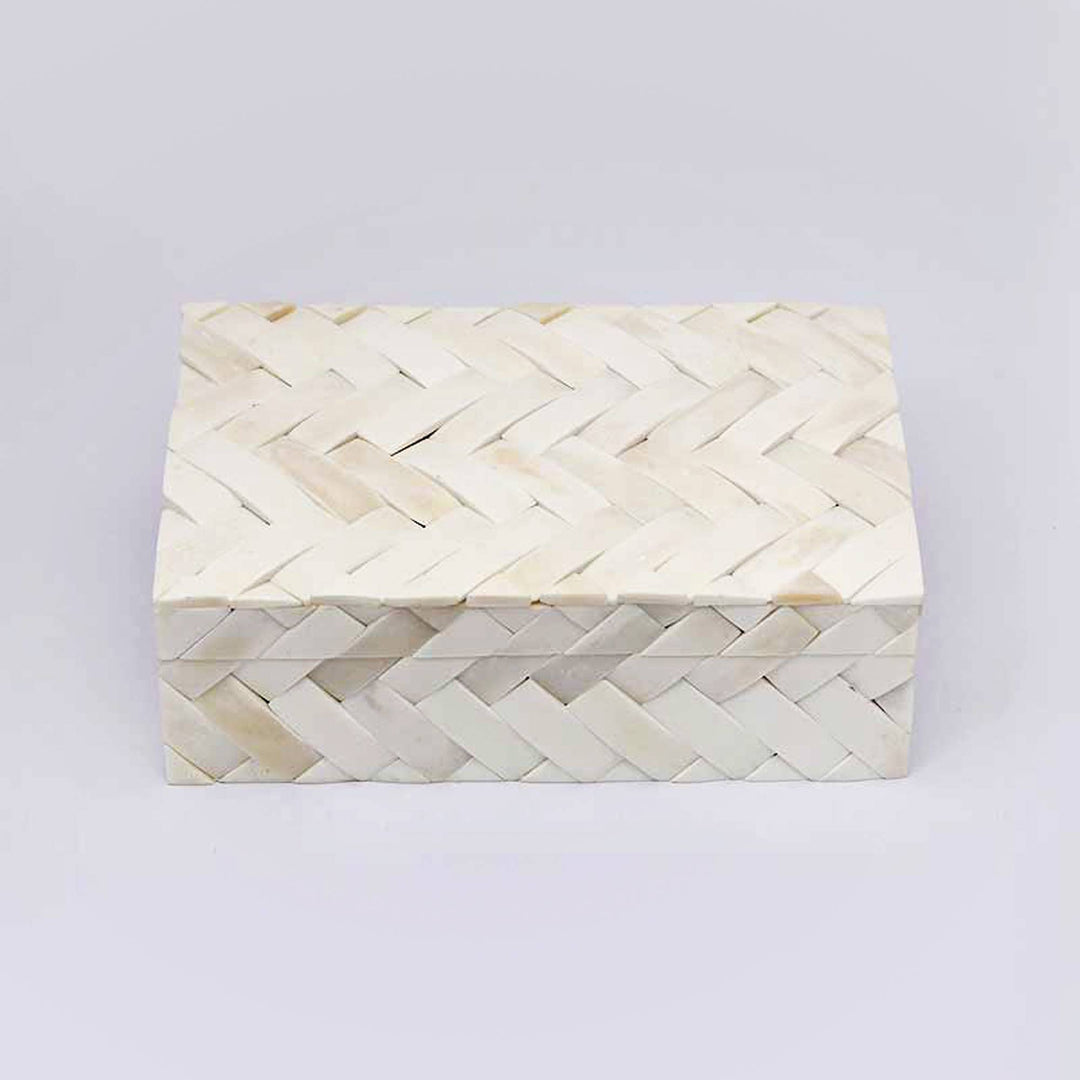 BREADED JEWEL BOX/IVORY BONE