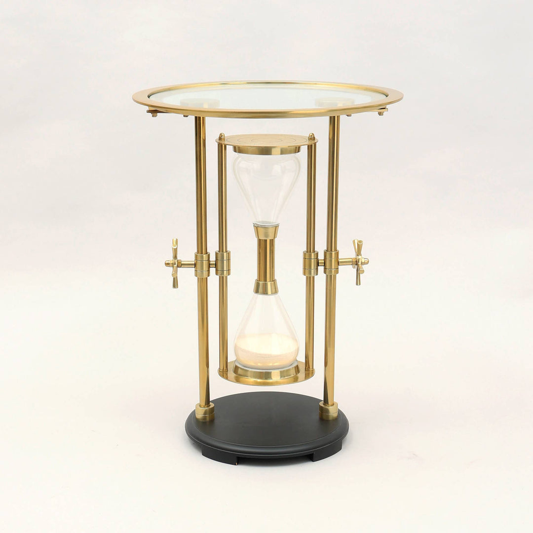 Decorative Hourglass End Table-Side Table