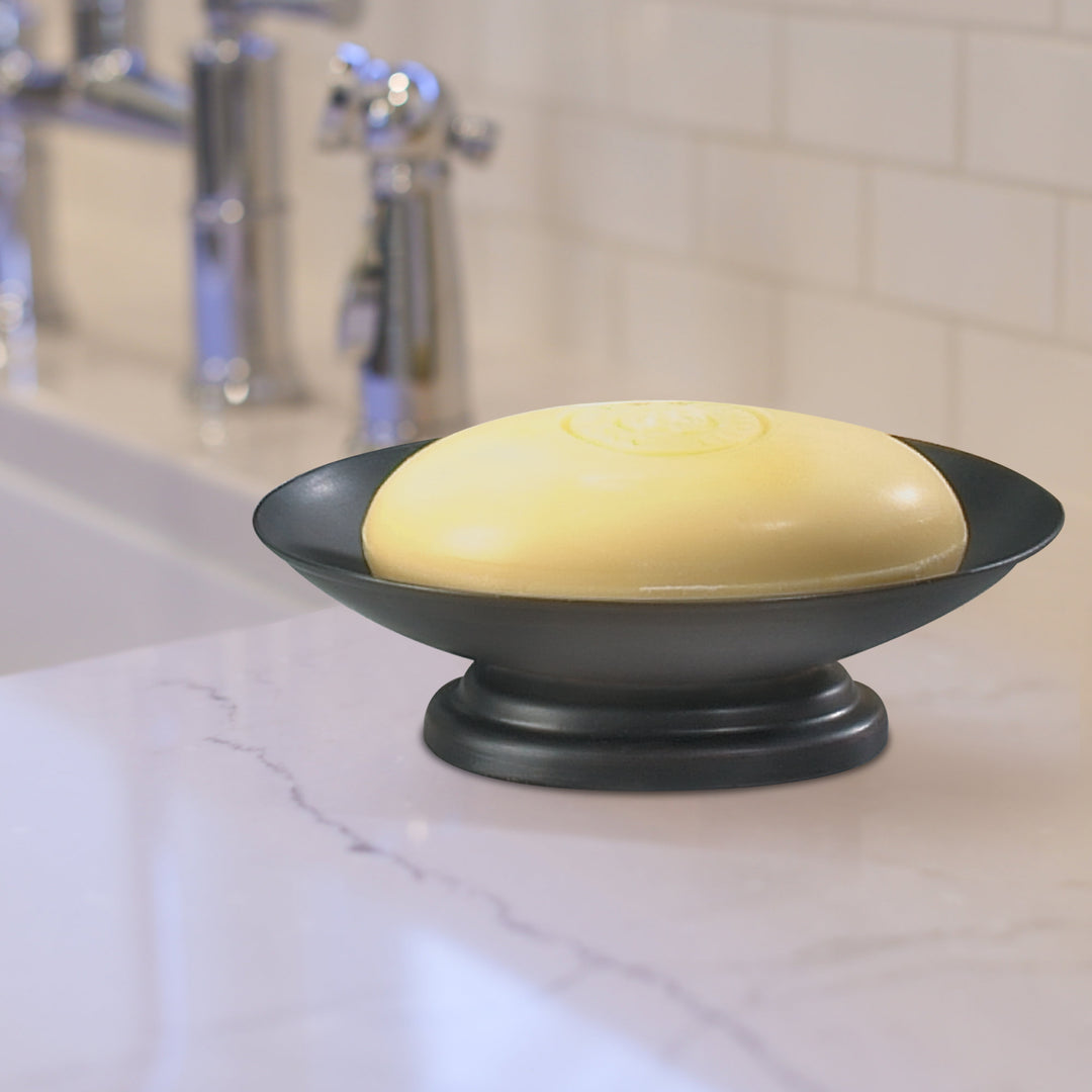 Soap Dish for Bathroom Counter,Shower & Kitchen | Oil Rubbed Bronze