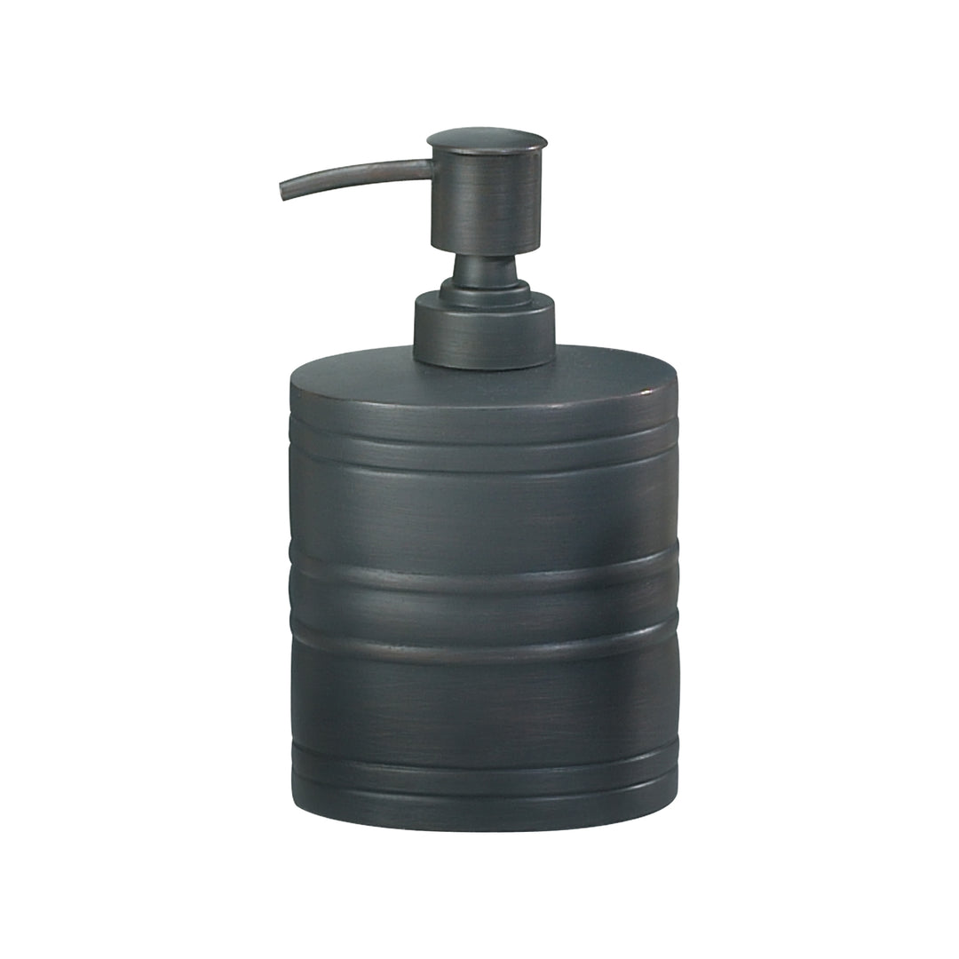 Stainless Steel Liquid Soap Dispenser Pump Bottle | Bathroom Vanity & Kitchen Sink,Holds Soap,Lotion & Sanitizer | Orb