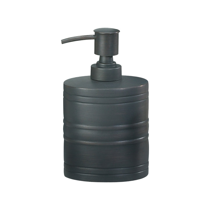 Stainless Steel Liquid Soap Dispenser Pump Bottle | Bathroom Vanity & Kitchen Sink,Holds Soap,Lotion & Sanitizer | Orb