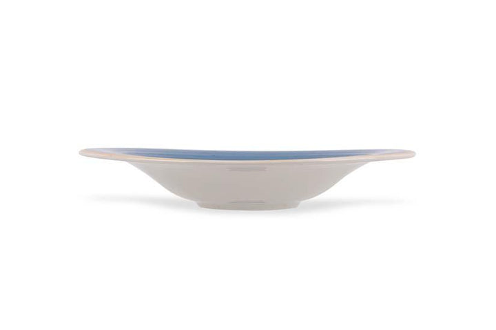 Porcelain Bowl | Artisan Non Stackable Wide Rim Bowl, 18.6oz