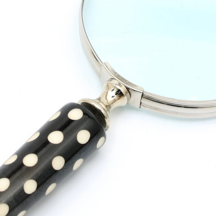 Magnifying Glass With Black Resin Handle