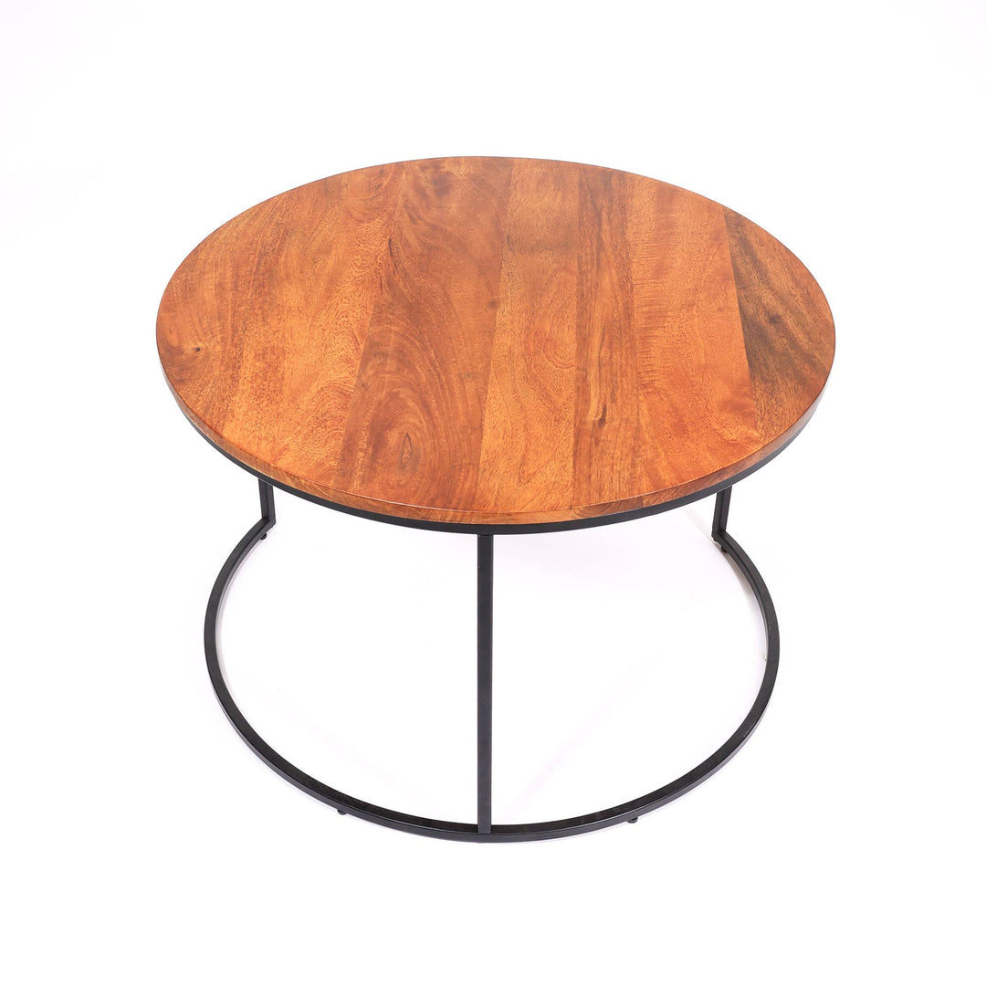 Round Coffee Table Set of 2