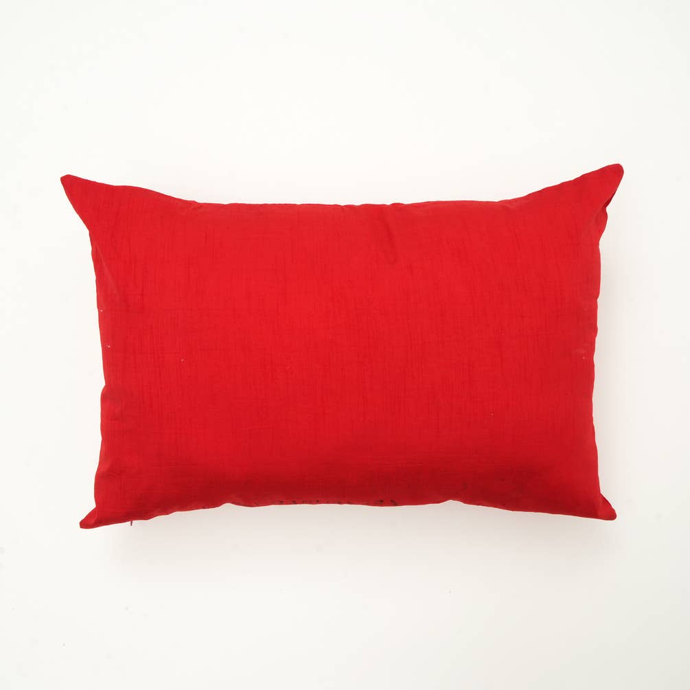 Merry Christmas Embrroidered Cushion