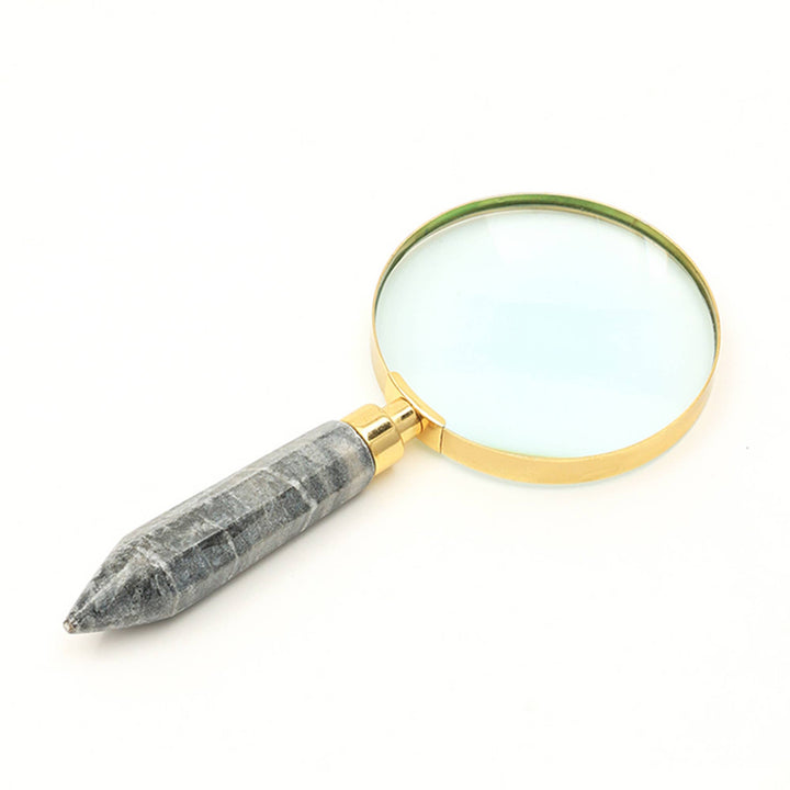 Rickon Marble Handle Magnifier 9x4x1 Inch