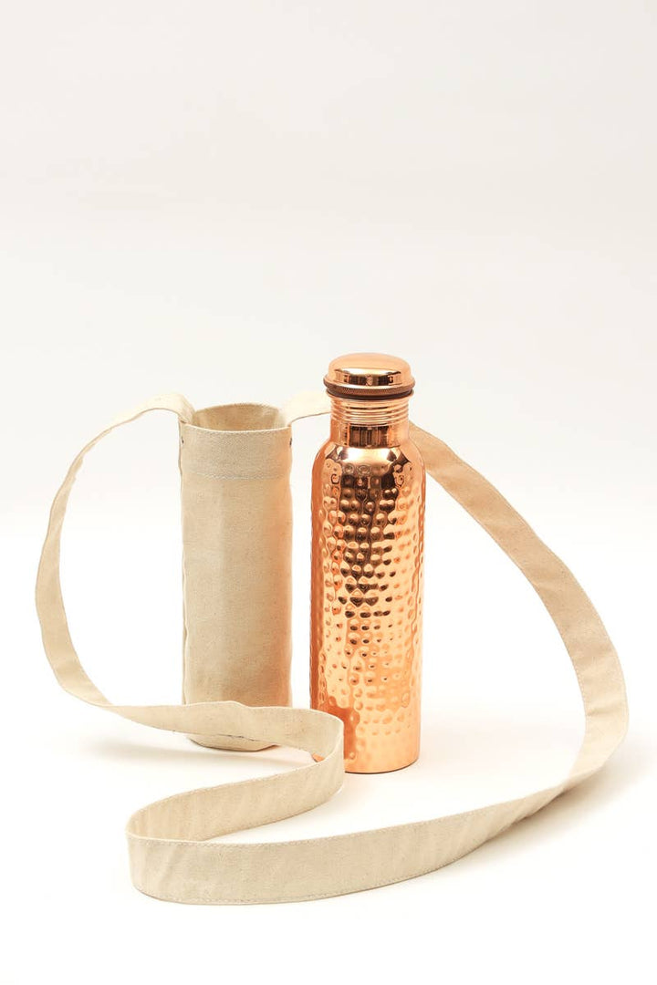 COPPER WATER BOTTLES (HAMMER)