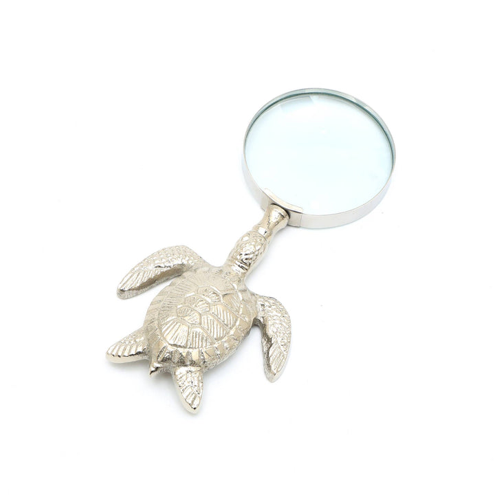 Magnifying Glass with Aluminum Turtle Handle