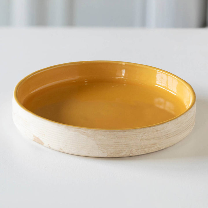 Amber Love Ceramic Pasta Bowl