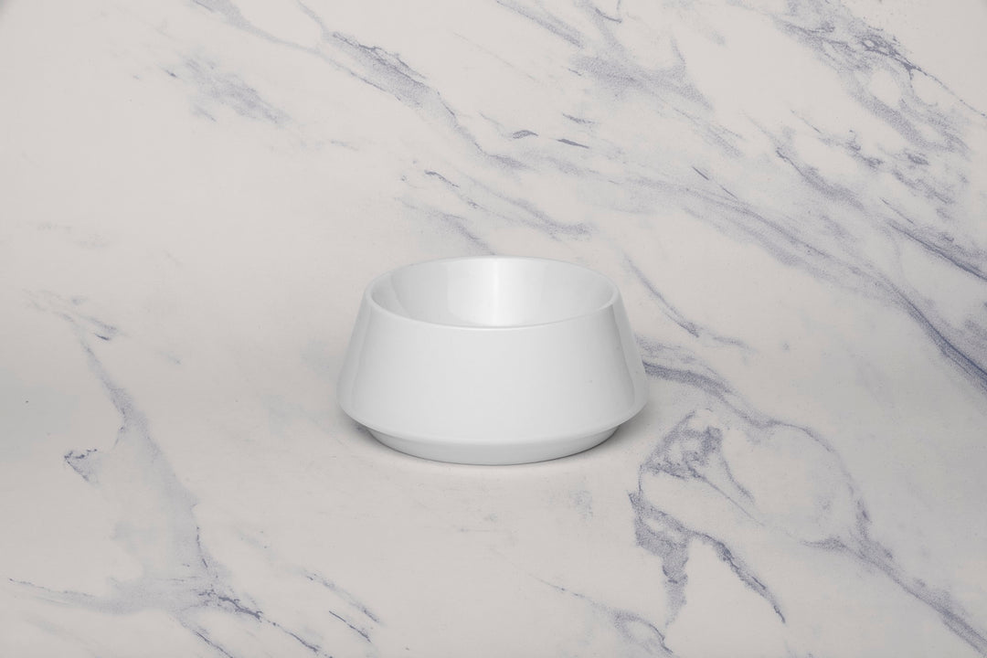 Porcelain Bowl | 6" Non Stackable Slide Bowl | Set of 6