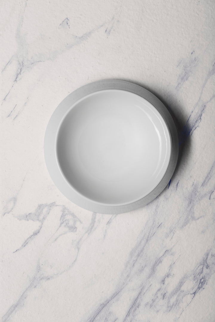 Porcelain Bowl | Non Stackable Slide Bowl | Set of 6