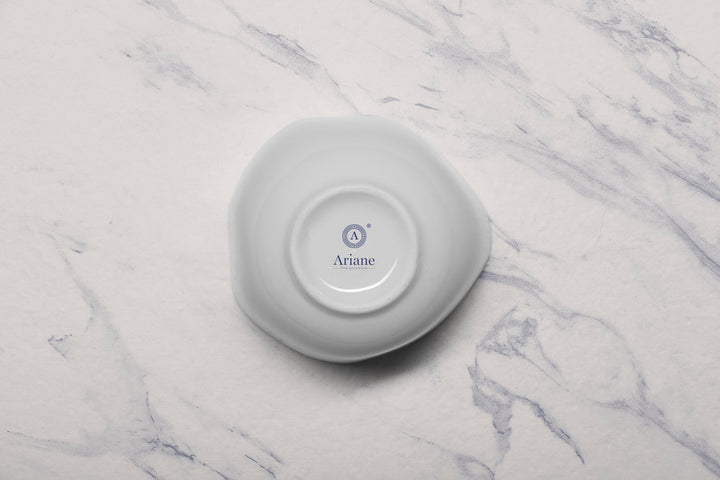 Porcelain Non Stackable Bowl | 3.75", Uneven Shape | Set of 12