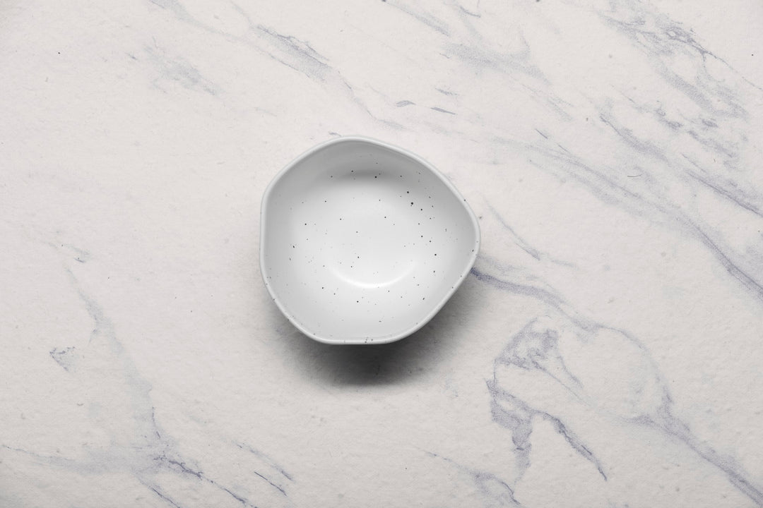 Porcelain Non Stackable Bowl | 3.75", Uneven Shape | Set of 12