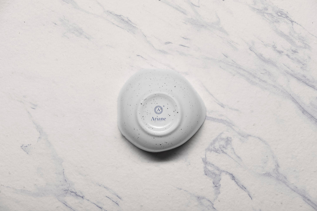 Porcelain Non Stackable Bowl | 3.75", Uneven Shape | Set of 12