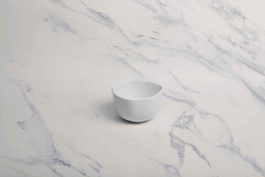 Porcelain Non Stackable Bowl | 3.75", Uneven Shape | Set of 12