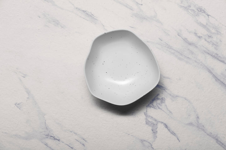 Porcelain Non Stackable Bowl | 5.5", Linen Dotts | Set of 12