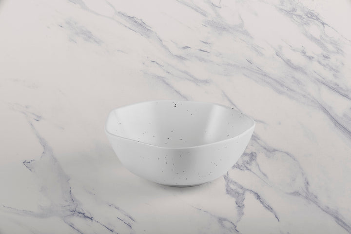 Porcelain Non Stackable Bowl | 5.5", Linen Dotts | Set of 12