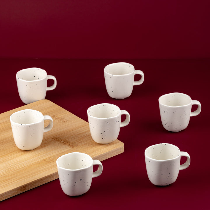 Porcelain Non Stackable Cup | 3oz,  Set of 12
